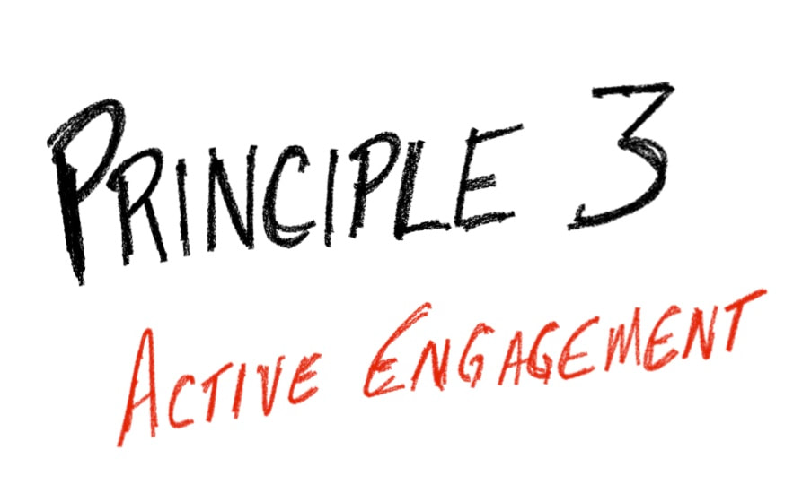 Principle 3: Active Engagement